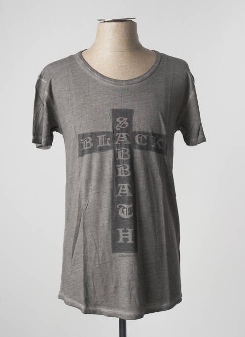 T-shirt stretch manches courtes gris ARTISTS homme