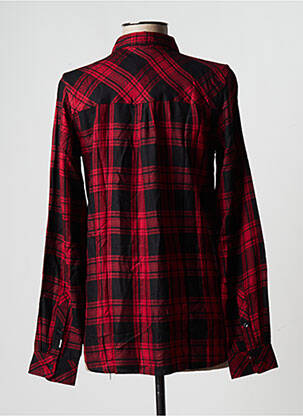 Chemisier coupe cintrée manches longues rouge GAASTRA femme