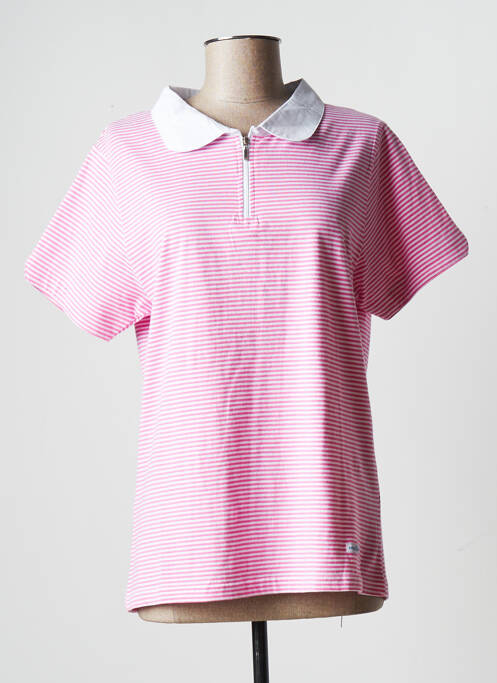 Polo rose MARINER pour femme