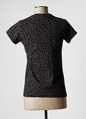T-shirt sérigraphie manches courtes noir FILA femme
