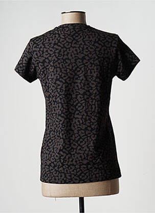 T-shirt sérigraphie manches courtes noir FILA femme