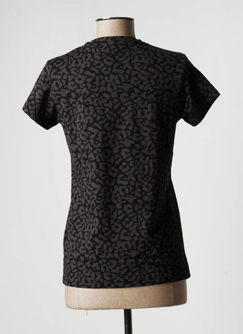 T-shirt sérigraphie manches courtes noir FILA femme
