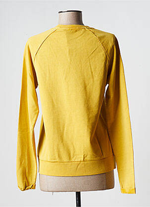 Sweat-shirt stretch manches longues jaune GAASTRA femme
