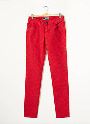 Pantalon slim stretch taille normale rouge LEVI'S femme