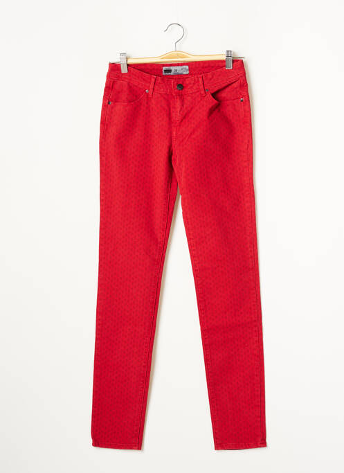 Pantalon slim skinny taille normale rouge LEVIS femme