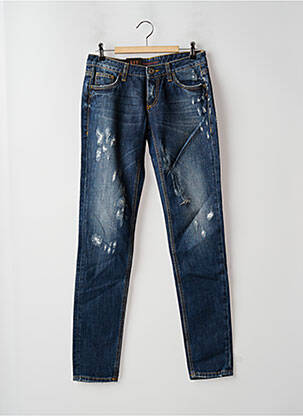 Jeans coupe slim slim taille normale bleu TRUSSARDI JEANS femme