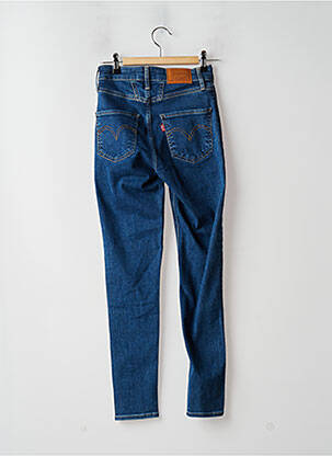 Jeans skinny tissage brut taille haute bleu LEVI'S femme