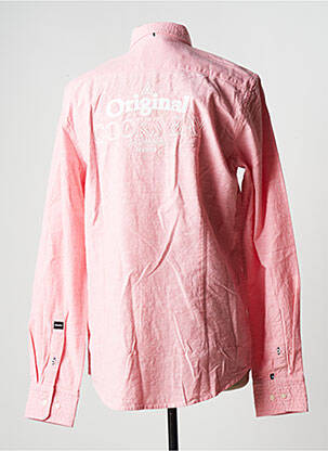 Chemise manches longues manches longues rose GAASTRA homme