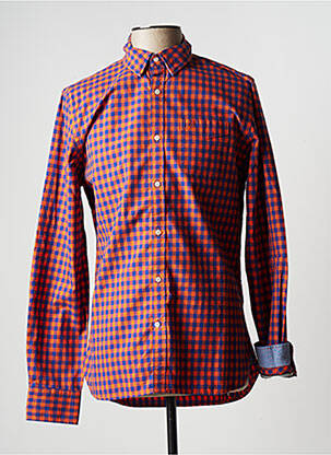 Chemise manches longues poches poitrine orange GAASTRA homme
