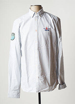 Chemise manches longues manches longues bleu GAASTRA homme