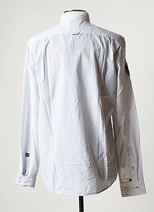 Chemise manches longues manches longues bleu GAASTRA homme