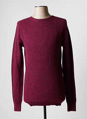 Pull stretch manches longues rouge STAR CLIPPERS homme