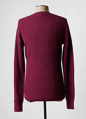 Pull stretch manches longues rouge STAR CLIPPERS homme