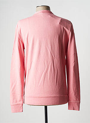 Sweat-shirt sérigraphie floquée manches longues rose GAASTRA homme