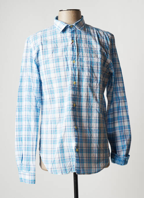 Chemise manches longues poches poitrine bleu STAR CLIPPERS homme