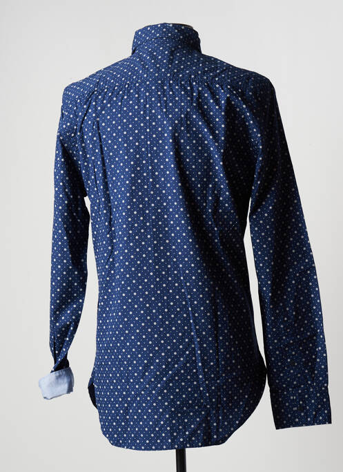 Chemise manches longues bleu GAASTRA pour homme