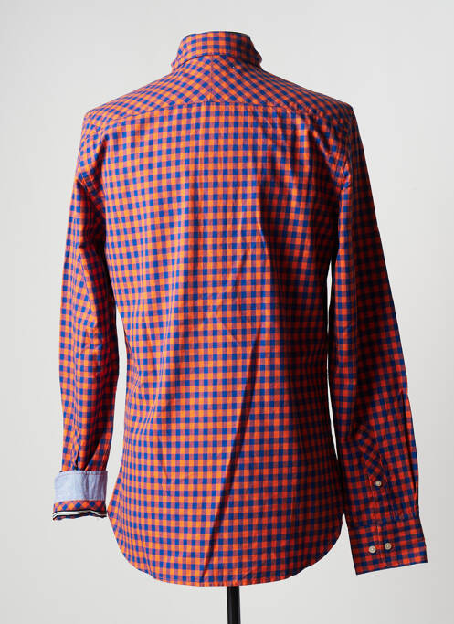 Chemise manches longues orange GAASTRA pour homme