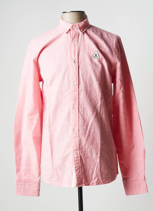 Chemise manches longues rose GAASTRA pour homme