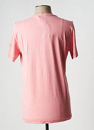 T-shirt stretch manches courtes rose GAASTRA homme