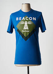 T-shirt bleu BARBOUR pour homme seconde vue