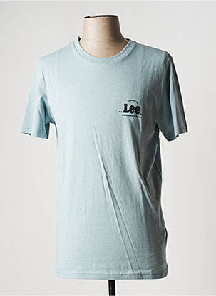 T-shirt bleu LEE pour homme
