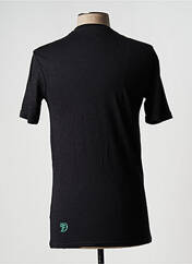 T-shirt noir TOM TAILOR pour homme seconde vue