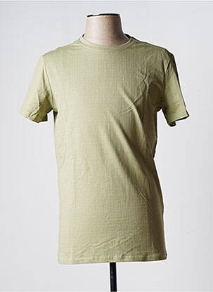 T-shirt vert TERANCE KOLE pour homme