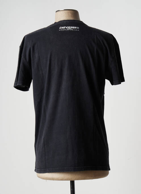T-shirt stretch manches courtes gris CHEVIGNON homme