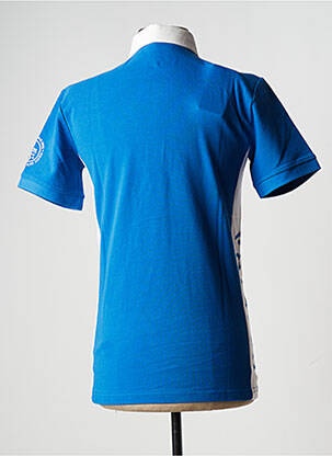Polo stretch manches courtes bleu GAASTRA homme