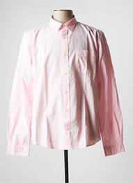 Chemise manches longues poches poitrine rose STAR CLIPPERS homme