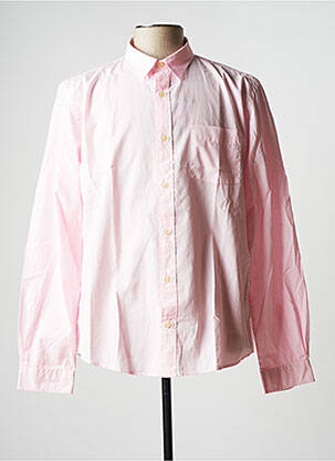 Chemise manches longues poches poitrine rose STAR CLIPPERS homme