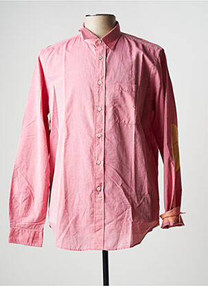 Chemise manches longues poches poitrine rouge STAR CLIPPERS homme