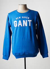 Sweat-shirt bleu GANT pour homme seconde vue