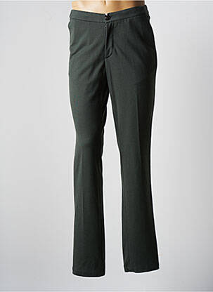 Pantalon chino tissage popeline taille normale vert STATE OF ART homme
