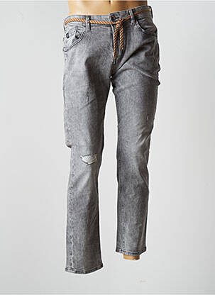 Jeans coupe slim gris TOM TAILOR pour homme