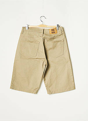 Bermuda stretch taille normale beige FULL BLUE homme