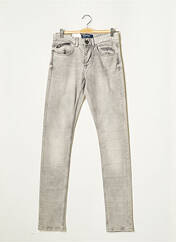 Jeans coupe slim gris BONOBO JEANS pour homme seconde vue