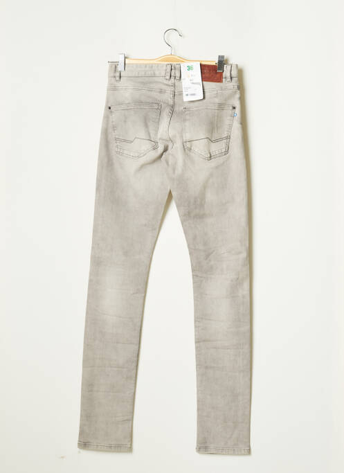 Jeans coupe slim gris BONOBO JEANS pour homme