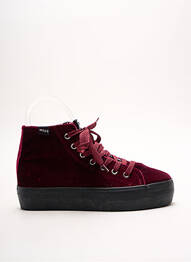 Baskets plateforme talon de 4 à 6cm violet MTNG femme
