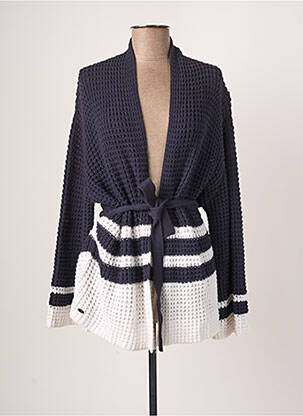 Gilet manches longues stretch bleu OXBOW femme