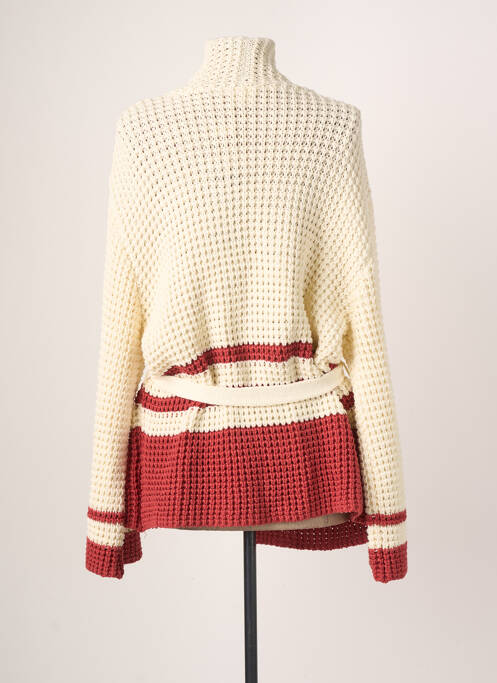 Gilet manches longues beige OXBOW pour femme