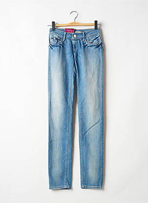 Jeans coupe slim slim taille basse bleu SALSA femme