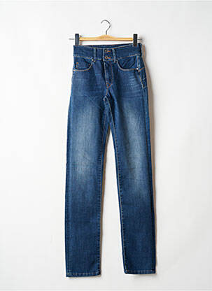 Jeans coupe slim slim taille haute bleu SALSA femme