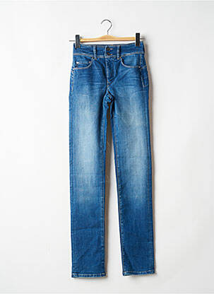 Jeans coupe slim slim taille haute bleu SALSA femme
