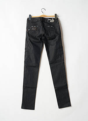 Jeans coupe slim slim taille basse noir LOIS femme