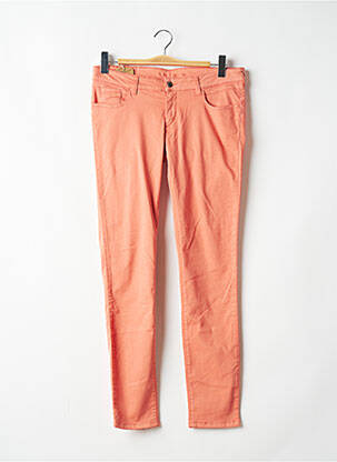 Pantalon slim taille basse taille basse orange COUTURIST femme