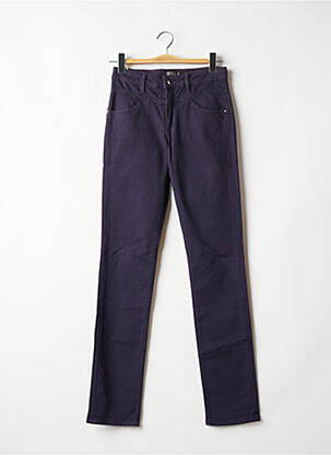 Jeans coupe slim violet ISLOW pour femme