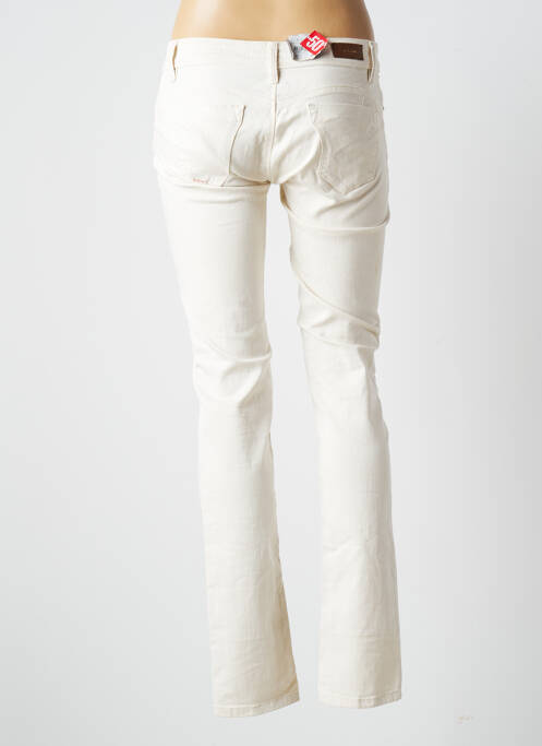 Jeans coupe slim beige SALSA pour femme