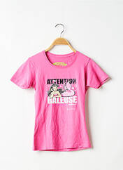 T-shirt rose AVOMARKS pour fille seconde vue