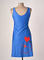 Robe courte bleu VOLT DESIGN pour femme seconde vue